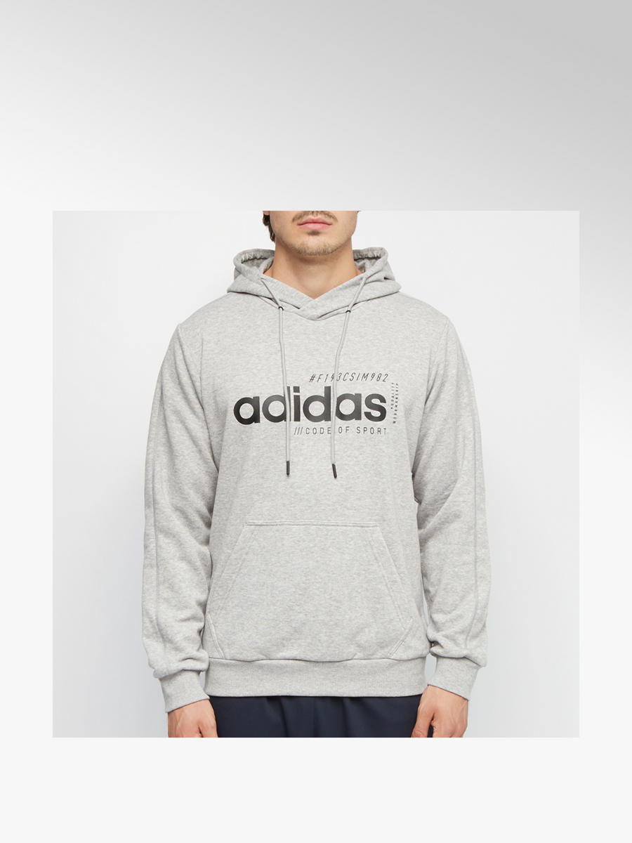 adidas Hoodie in Grau | DEICHMANN AT adidas Hoodie in Schwarz | DEICHMANN AT
